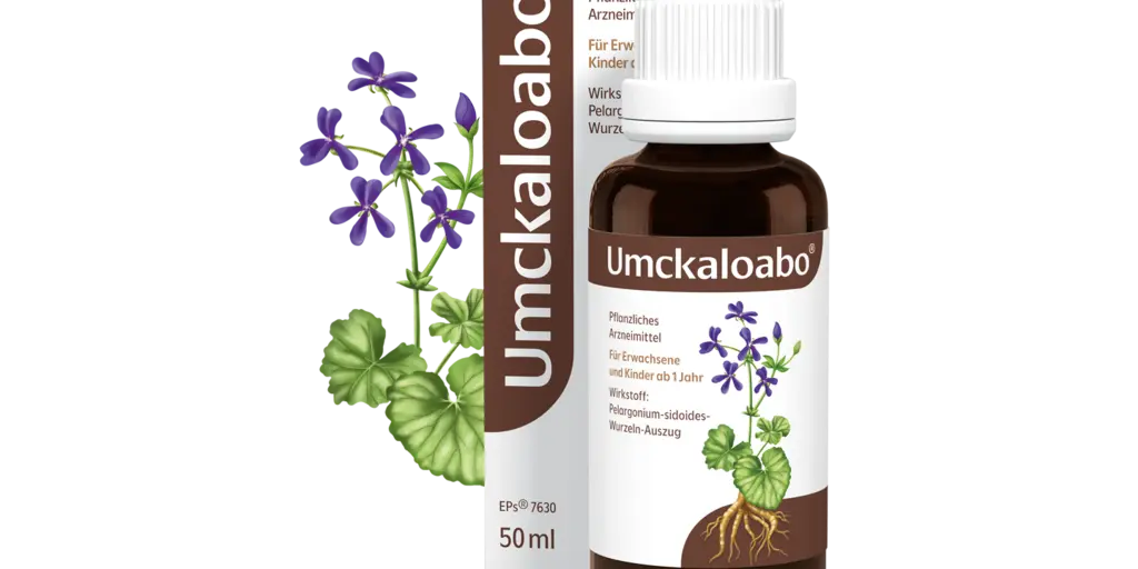 Umcka Tropfen mit Pflanze 50ml