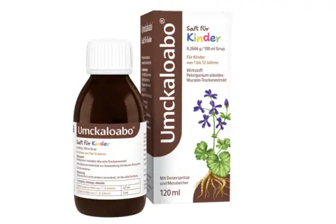 Umcka Packshot Saft für Kinder Querformat