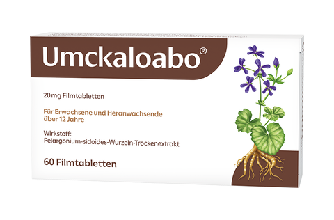 Packungsabbildung Umckaloabo FIlmtabletten 60 Stück